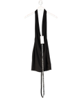 Club L Serenella Black Cowl Neck Mini Dress UK 8