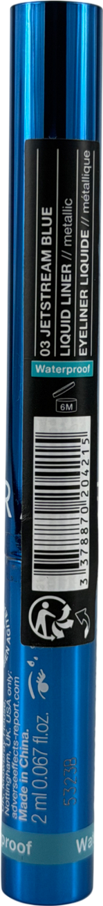 Sephora Special Effects 12h Eyeliner Metal Finish Jetstream Blue 2ml
