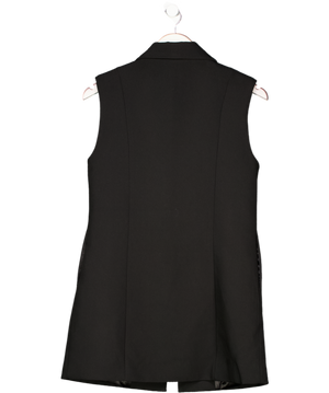 Meshki Black Sleeveless Blazer Dress UK XS
