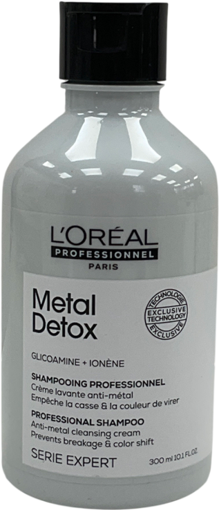 loreal Professionnel Serie Expert Metal Detox Shampoo To Help Prevent Hair Breakage 300ml