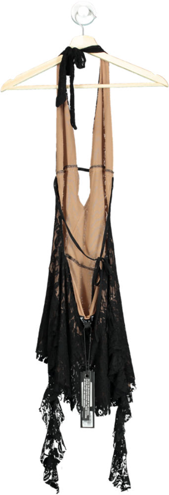 I.AM.GIA Black Irisia Lace Dress UK S