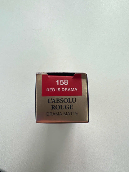 Lancôme L'Absolu Rouge Drama Matte Lipstick 158 Red Is Drama 3.4g
