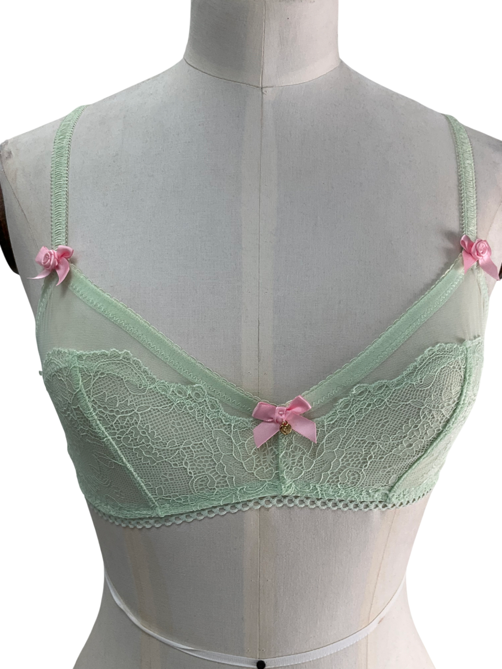 COU COU Intimates  Green Daphne Braletee UK XS