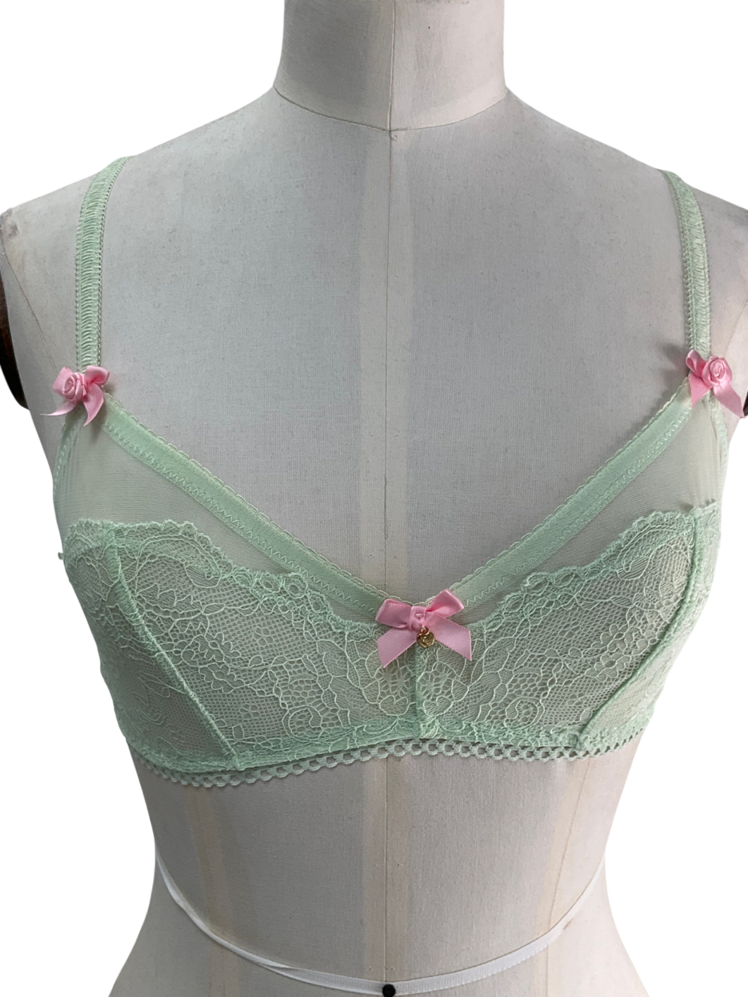 COU COU Intimates  Green Daphne Braletee UK XS