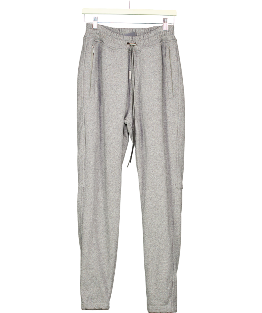 Represent Blank Slim Marl Grey Sweatpants UK S