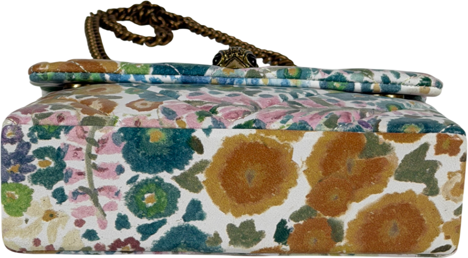 KURT GEIGER Multicoloured Floral Couture Mini Kensington Bag