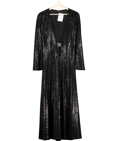 Dodo Bar Or Black Nina Embellished Maxi Dress UK 8