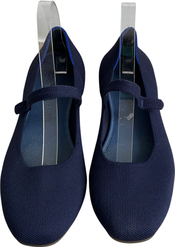 Rothys Blue The Square Mary Jane UK 8 EU 41 👠