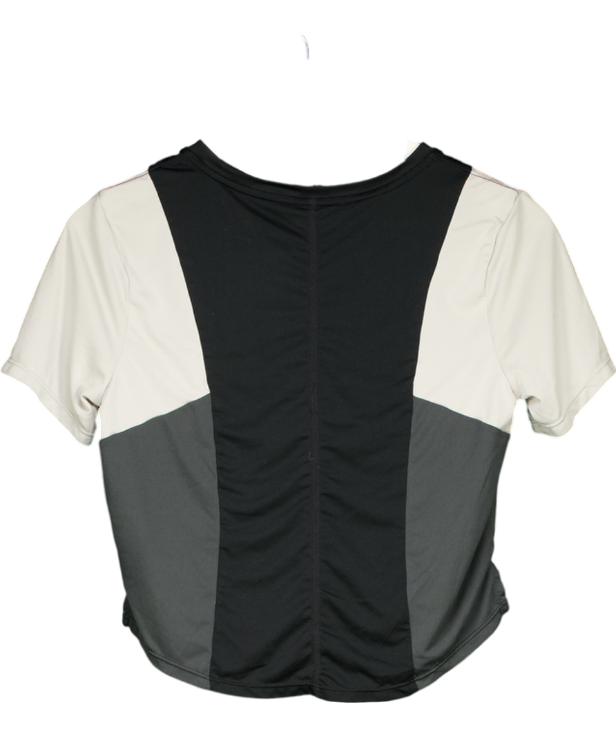 Nike Black Women's Slim Cropped T-shirt UK S