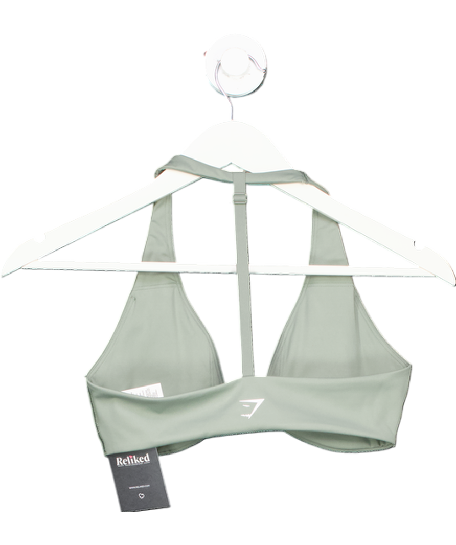 gymshark Green Elevate Sports Bra UK S