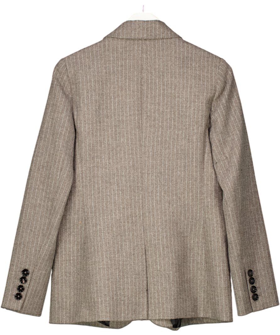 ME + EM Brown Oversized Blazer UK 10