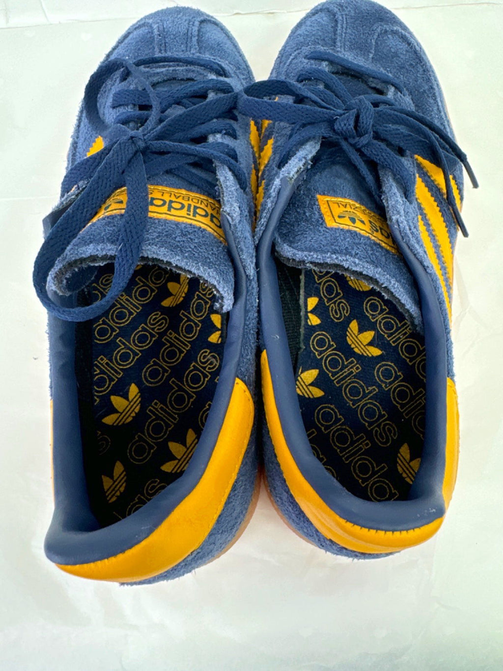 Adidas Blue/Yellow Handball Spezial Trainers UK 6.5