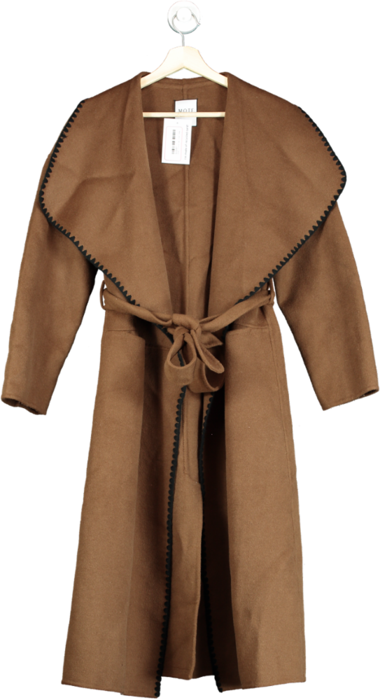 MOTF Brown Belted Coat UK M