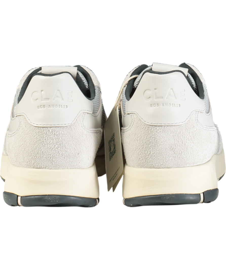 CLAE Grey Zuma Suede Lace Up Trainers UK 9 EU 42 👠
