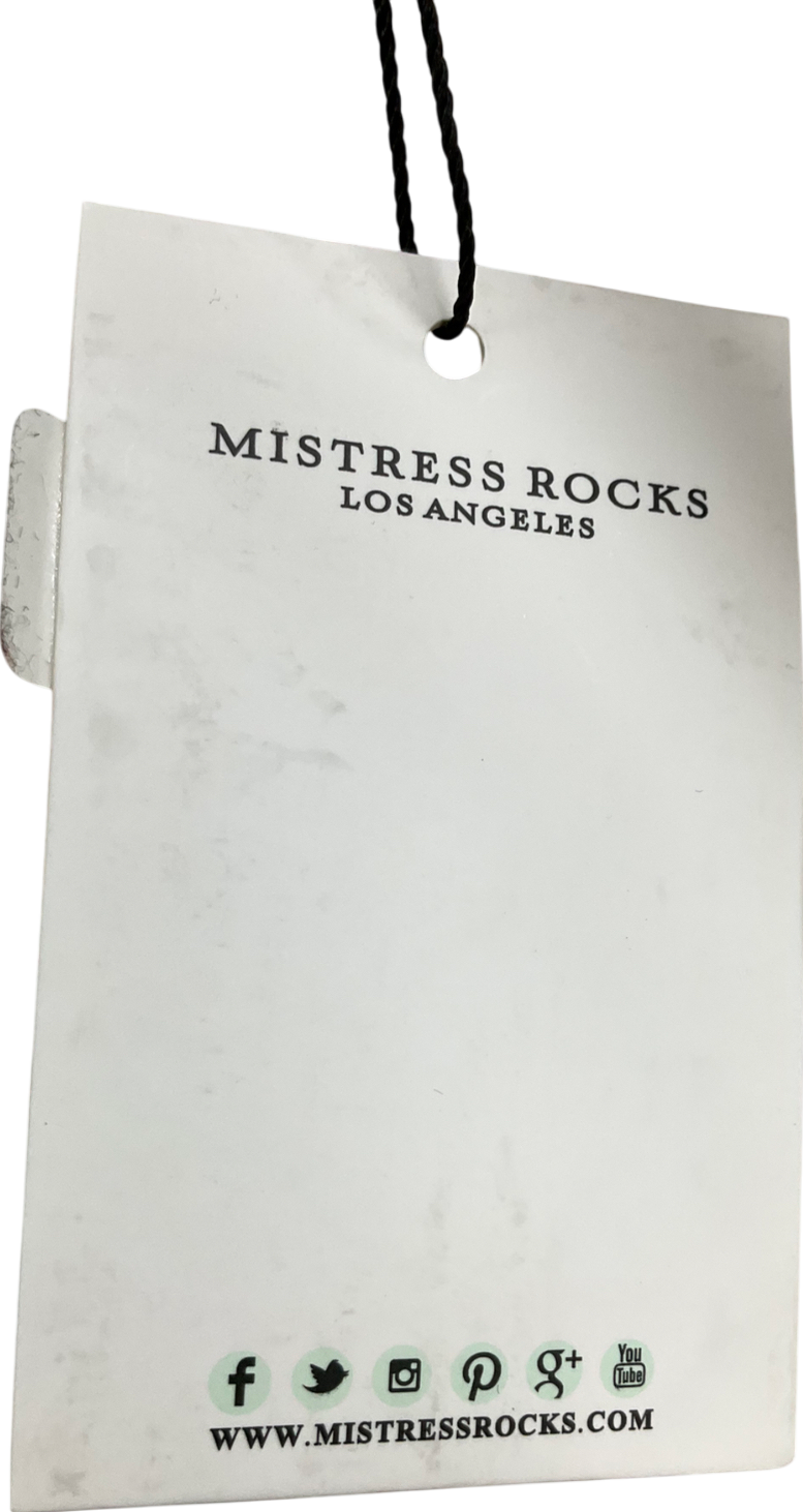 Mistress Rocks Beige Wrap Jacket In Taupe UK S