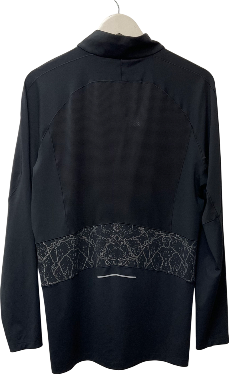 gymshark Black 1/4 Zip UK L