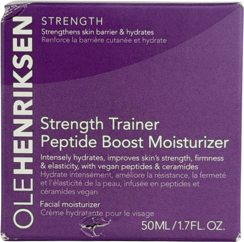 Olehenriksen Strength Trainer Peptide Boost Moisturiser 50ml