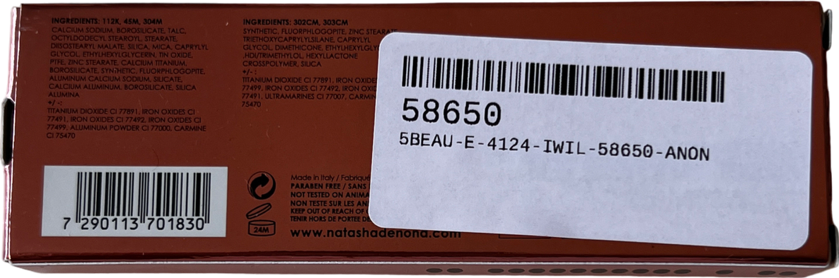 Natasha Zinko Mini Retro Palette Eyeshadows Retro 0.8g x5