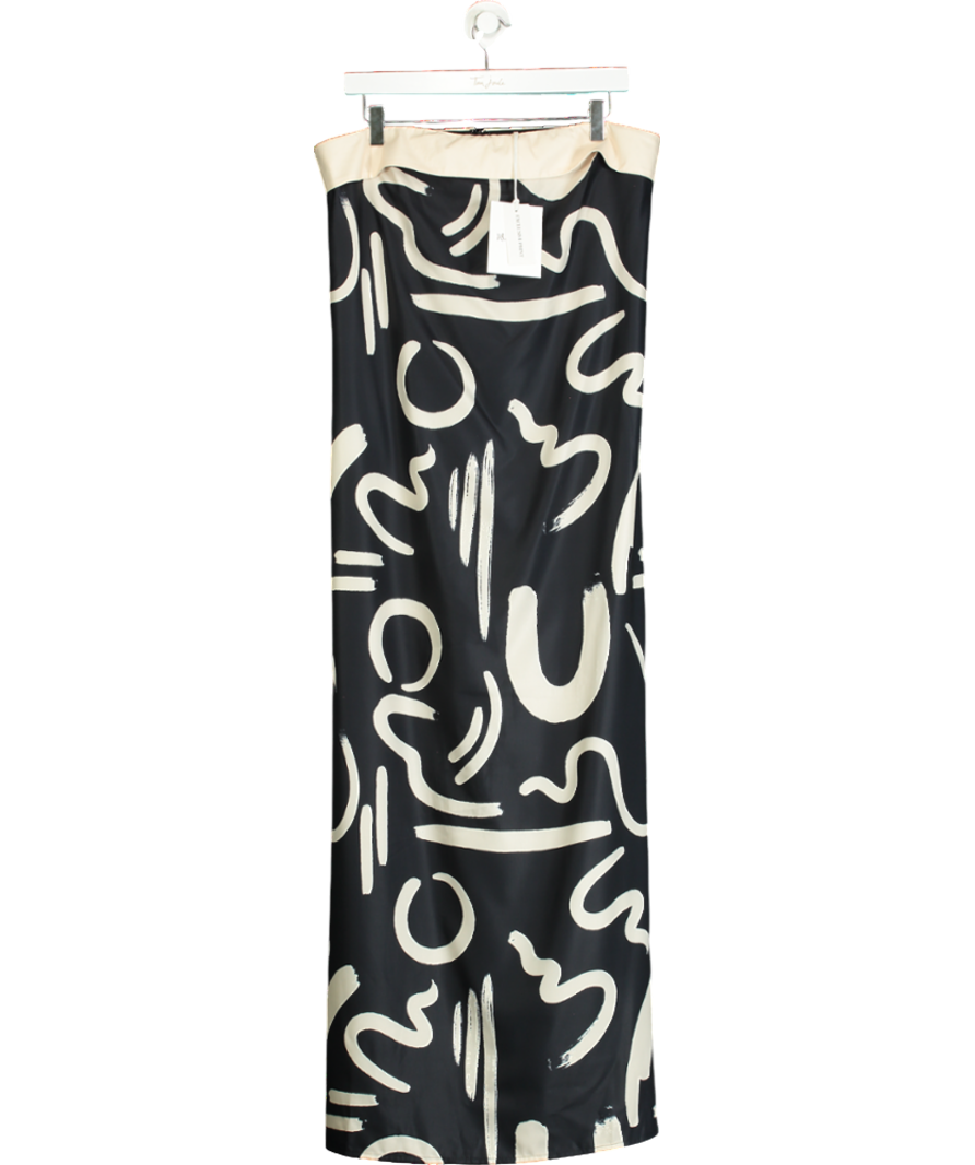 Runaway The Label Black Alba Maxi Dress UK 12