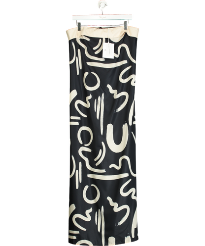 Runaway The Label Black Alba Maxi Dress UK 12