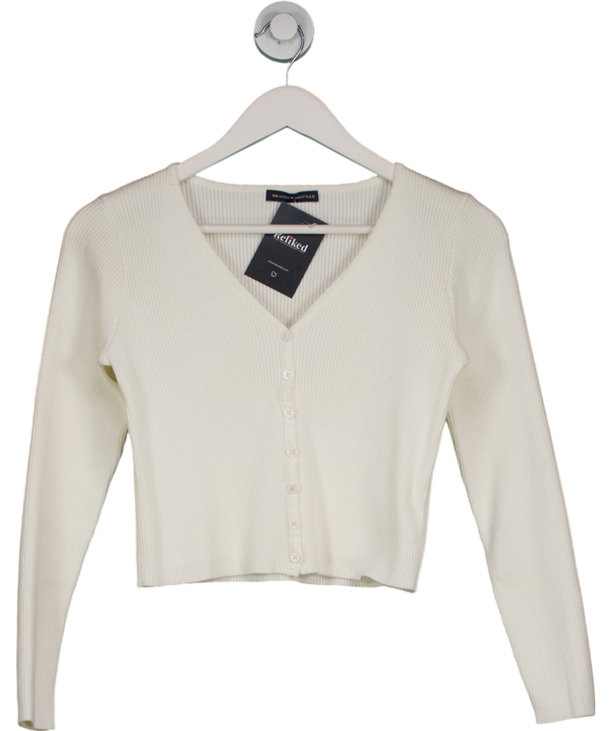 Brandy Melville White Paige Top One Size