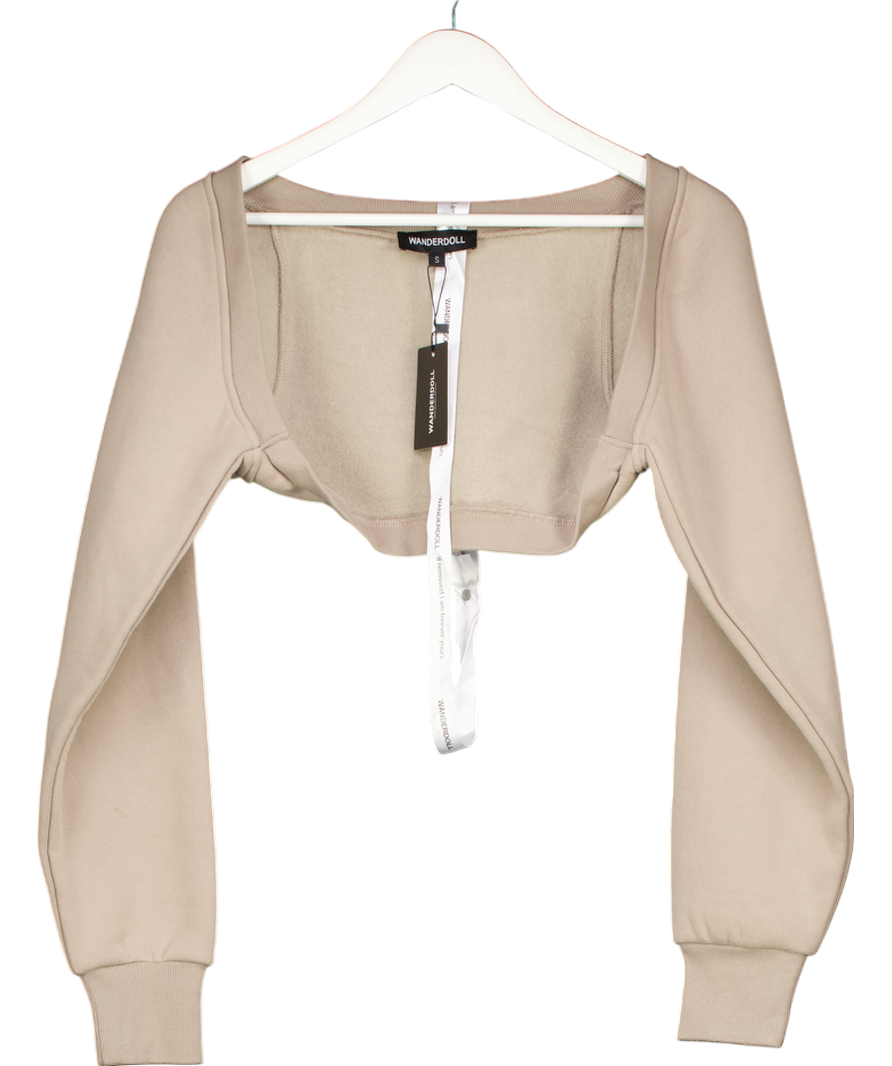 Wanderdoll Beige Everyday Lounge Shrug UK S