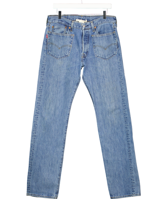 Free People Blue Tricia Fix Reworked Back Pocket Levi Jeans UK S