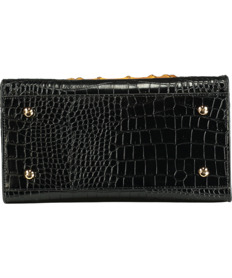 Eden Reflex Luxury Vegan Black Isadora  Handbag