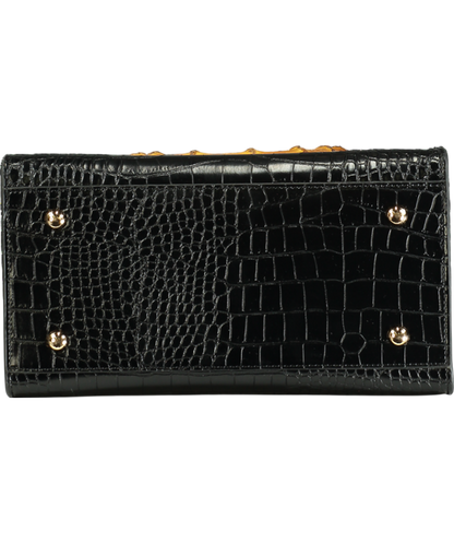 Eden Reflex Luxury Vegan Black Isadora  Handbag