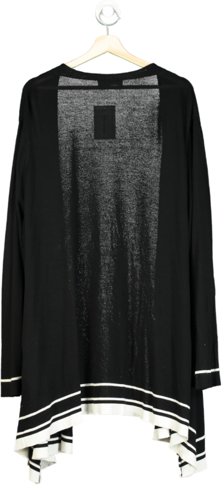 Evans Black Open Front Cardigan UK 26-28