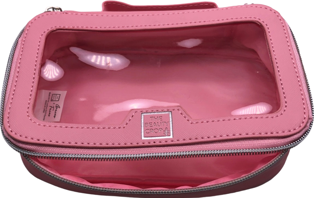The Beauty Crop Pink Cosmetic Bag One Size