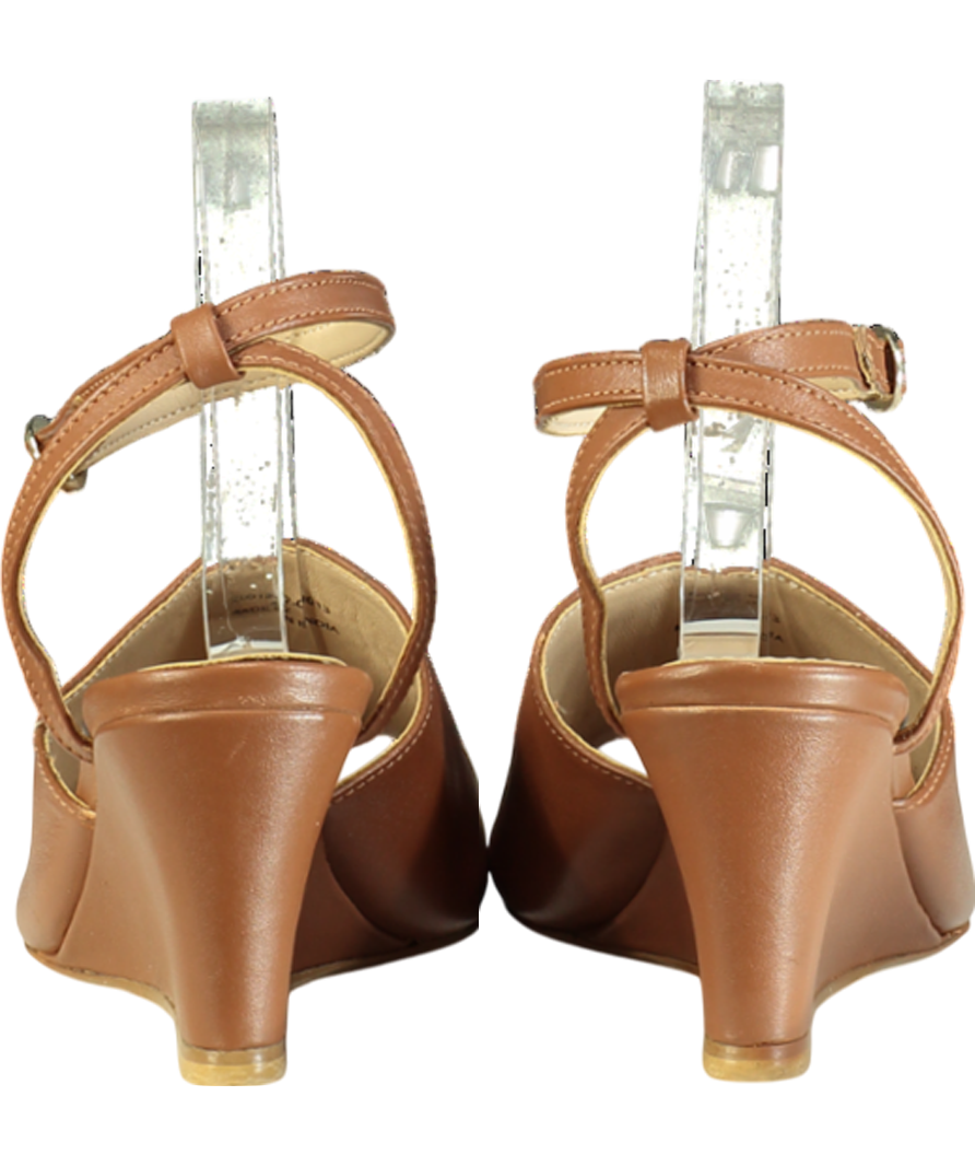 Monsoon Brown Wedge Sandals UK 9 EU 42 👠