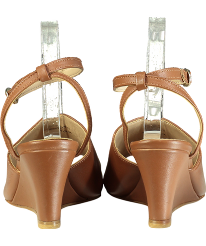 Monsoon Brown Wedge Sandals UK 9 EU 42 👠