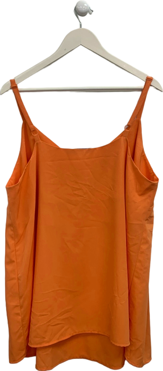 Yours Orange Cami Top UK 22-24