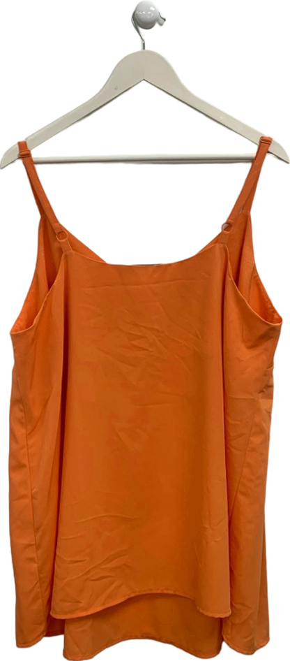 Yours Orange Cami Top UK 22-24