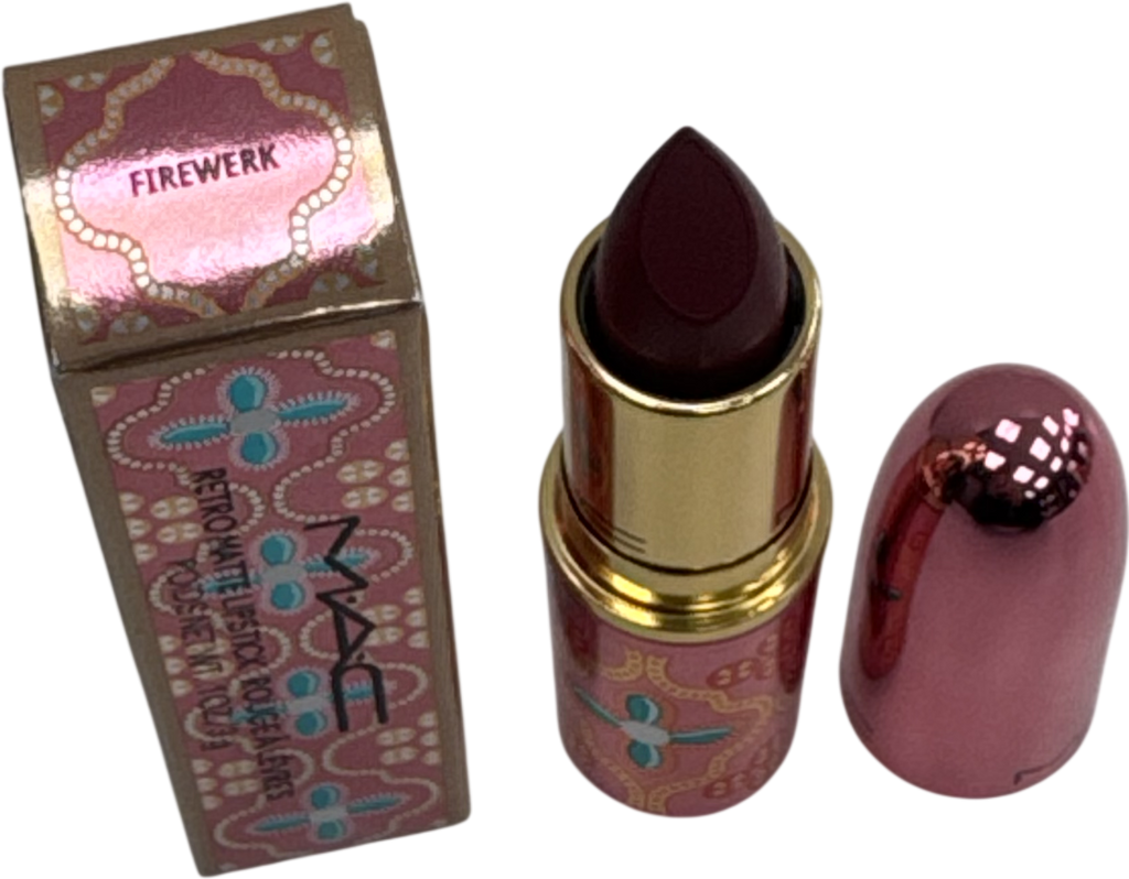 MAC Retro Matte Lipstick Firewek 3g