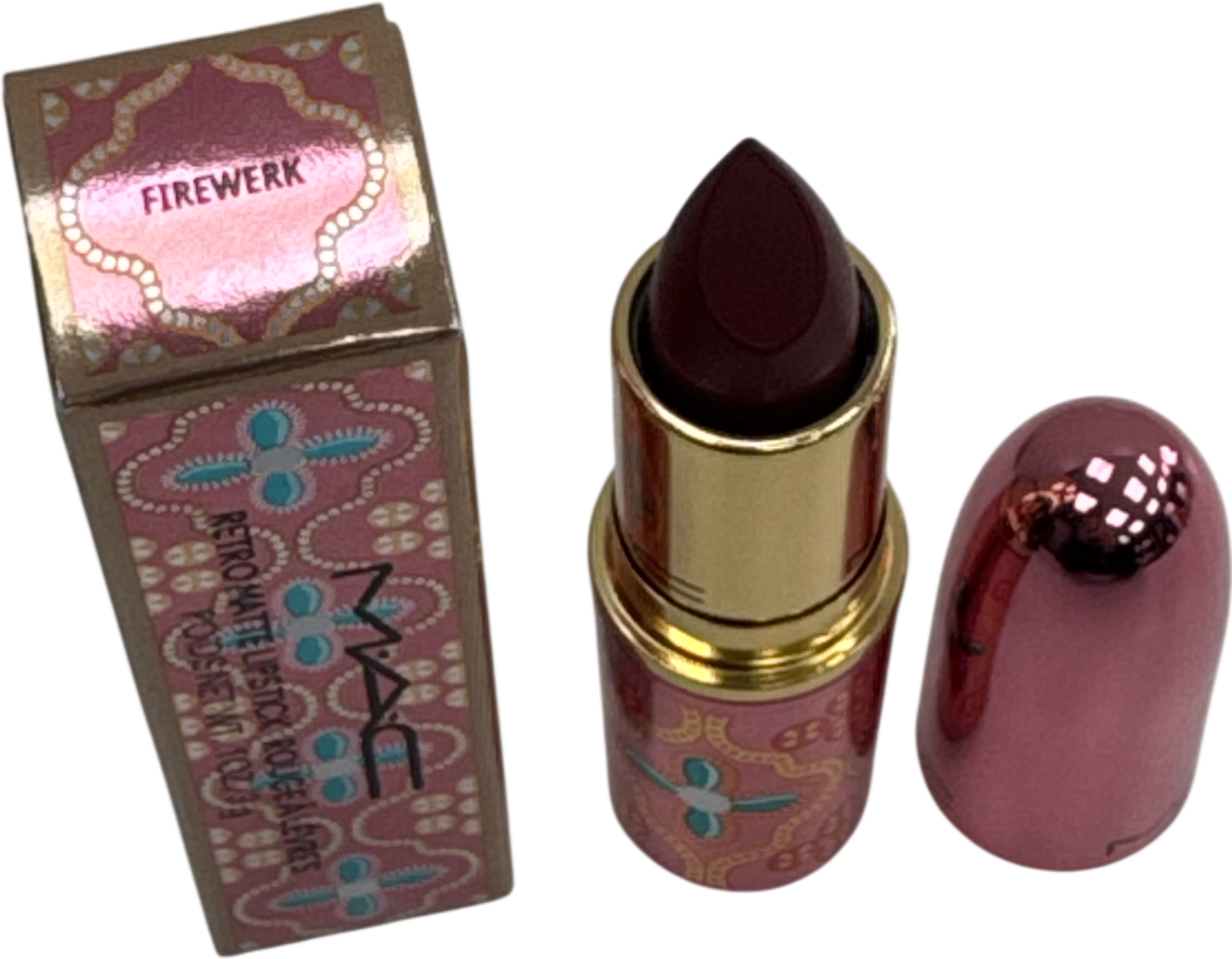MAC Retro Matte Lipstick Firewek 3g