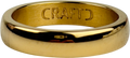 CRAFTD LONDON 18k Yellow gold Band Ring 5mm SIZE U