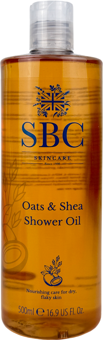 SBC Oats & Shea Shower Oil 500ml