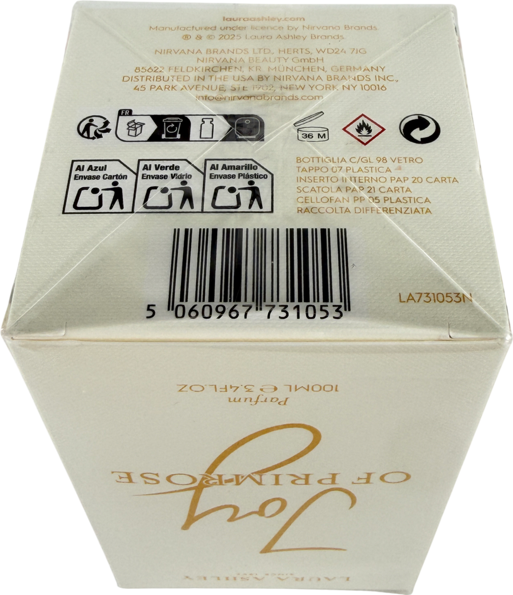 LAURA ASHLEY Joy Of Primrose Parfum 100ml