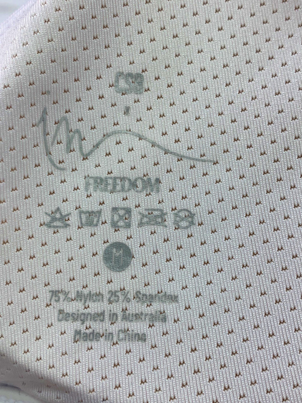 CSB White Sports Bra UK M