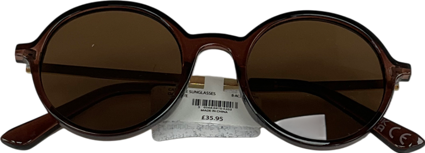 sea salt Brown Cascade Dark Rye Sunglasses