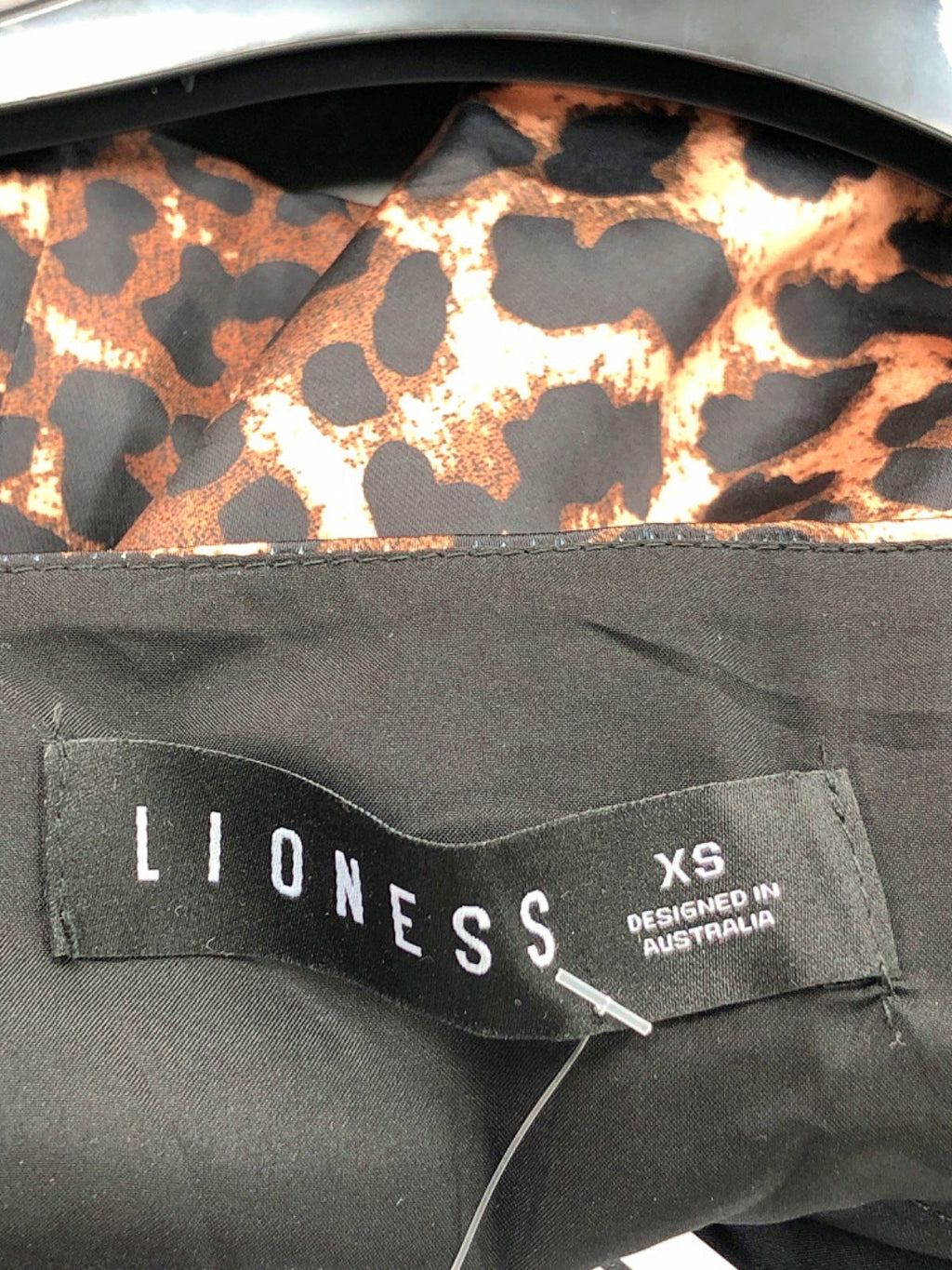 Lioness Animal Print Cami Top XS