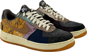 NIKE  X Travis Scott Trainers - Blue  Air Force 1 Low 'cactus Jack' UK 8.5 EU 42.5