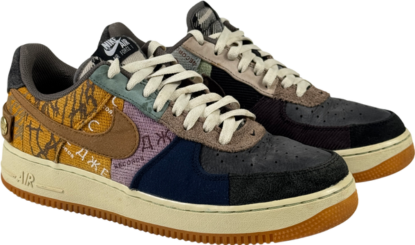 NIKE Blue X Travis Scott Air Force 1 Low 'cactus Jack' UK 8.5 EU