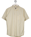 Quiksilver Cream Winfall - Short Sleeve Shirt UK M