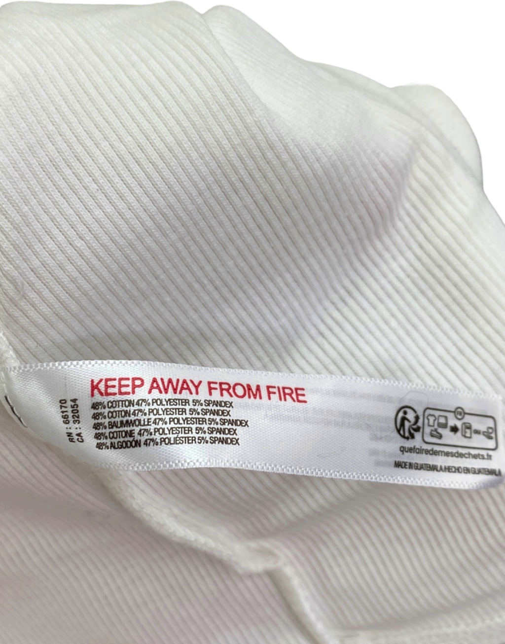 Urban Outfitters White Ribbed Tank Dress UK XL