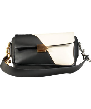 Jeoi6 Paris Black Contrast Handbag