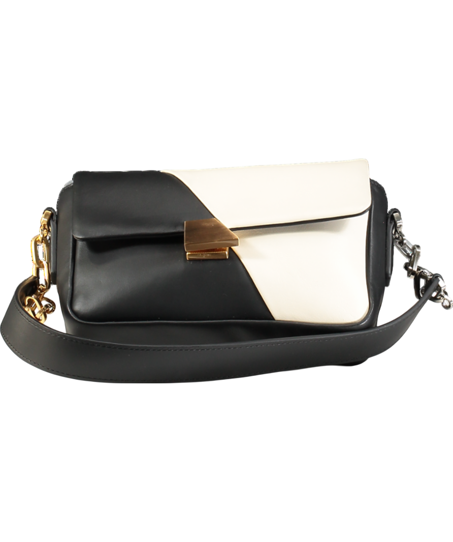 Jeoi6 Paris Black Contrast Handbag