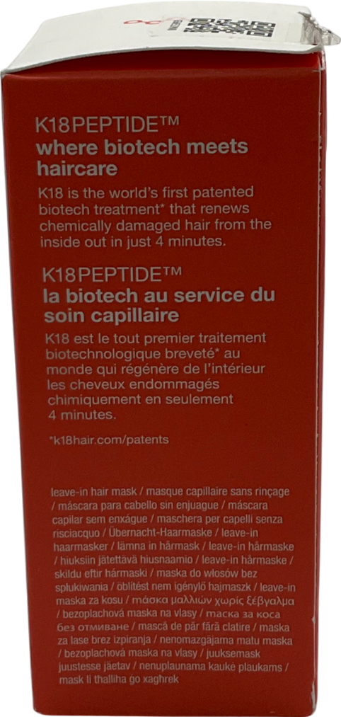 k18 Leave-in Molecular Repair Hair Mask 50ml